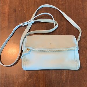 Small Kate Spade Crossbody - Pale Mint Green/Blue